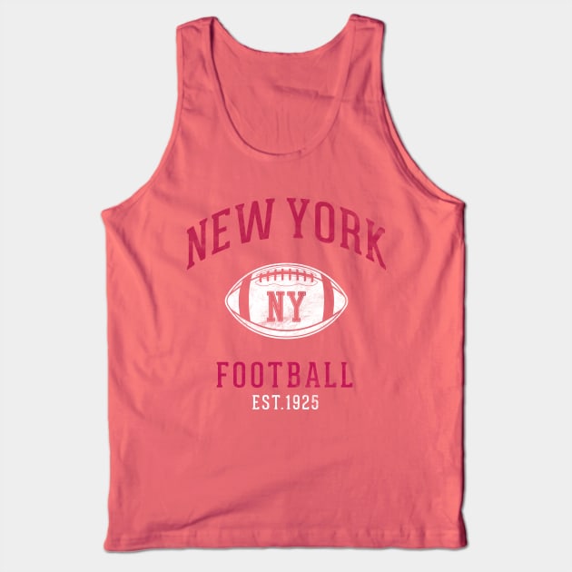 NY Giants 2023 Super Bowl Run Tank Top by BooTeeQue